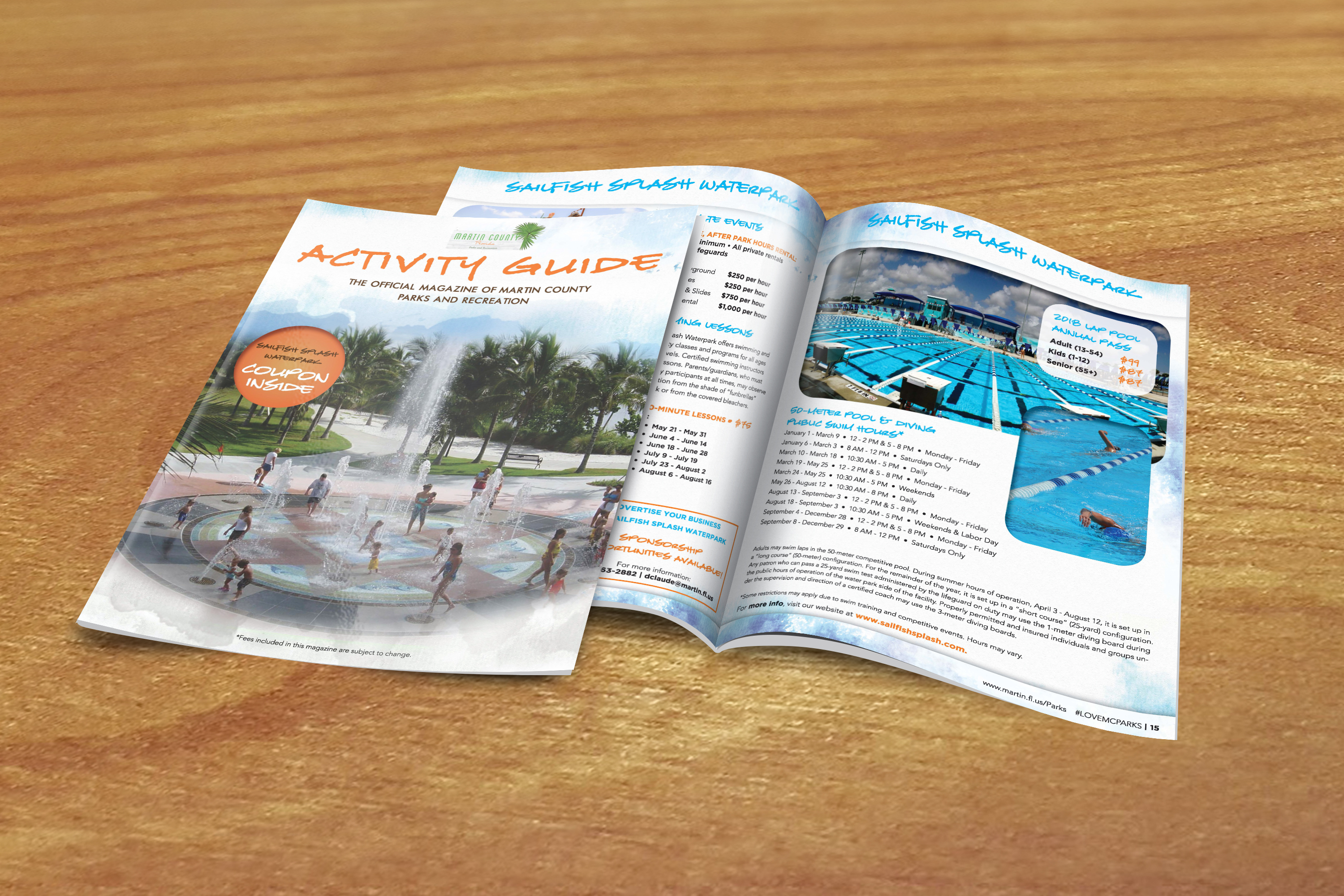 Activity Guide Mockup