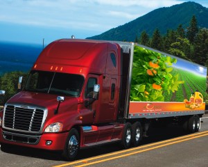 Soleil Orange Juice Truck